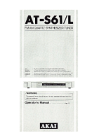 Akai AT-S61-L-Owners-Manual